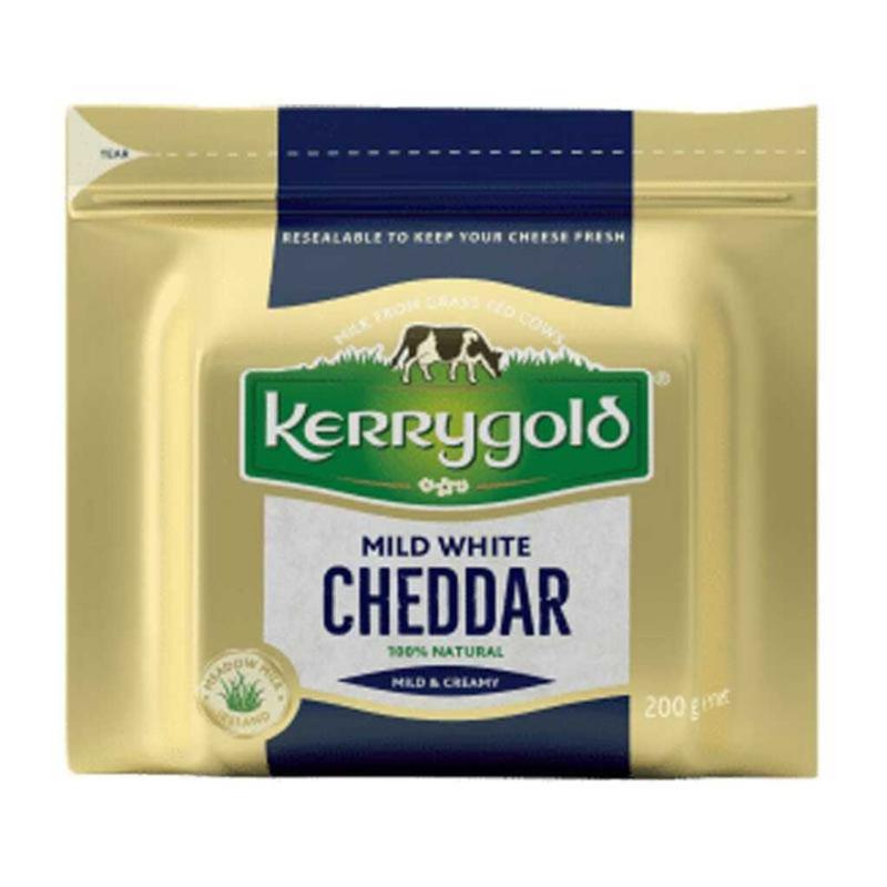 Kerrygold Mild White Cheddar, 200g