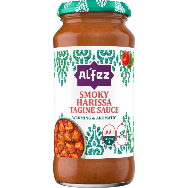 Al'Fez Smoky Harissa Tagine Sauce, 450g