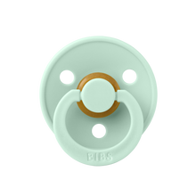 Load image into Gallery viewer, BIBS Colour 2 PACK Nordic Mint/Forest Lake - Round / Natural Rubber Size 2
