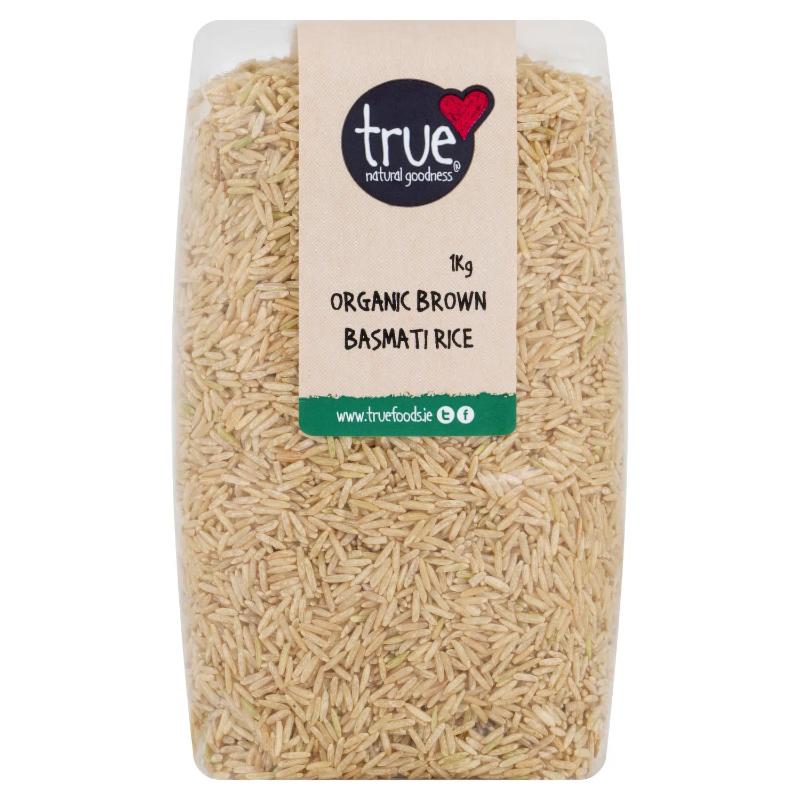 True Natural Goodness Organic Brown Basmati Rice, 500g