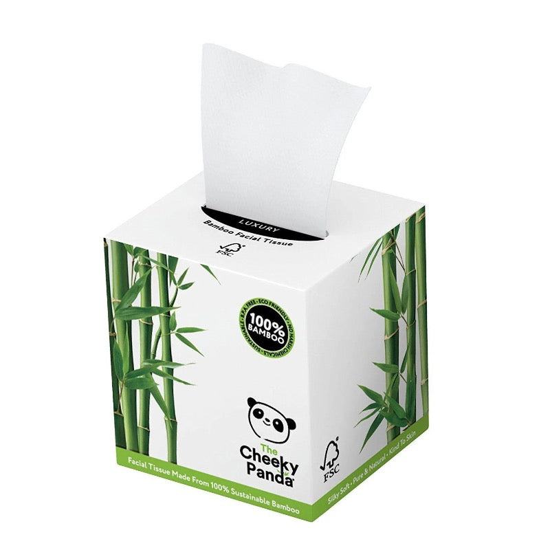 Cheeky Panda Bamboo Facial Tissue Cube