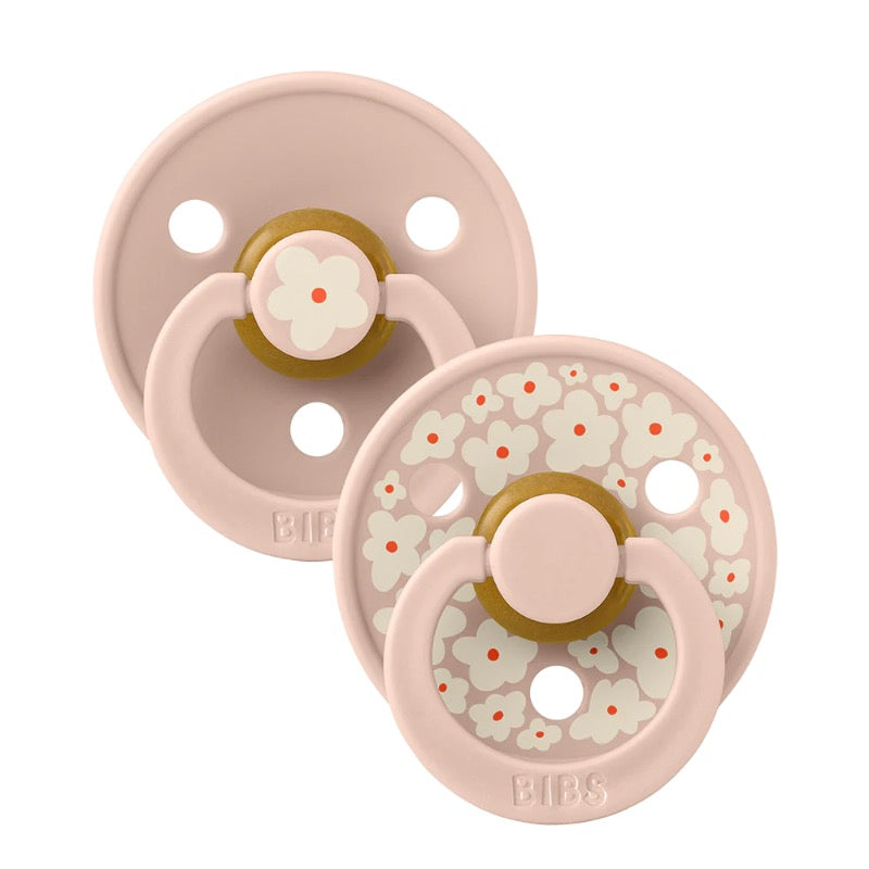 BIBS Studio Colour Jasmine & Blush Mix - Round / Natural Rubber, Size 2