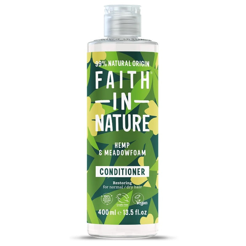 Faith In Nature Hemp & Meadowfoa Conditioner, 400ml