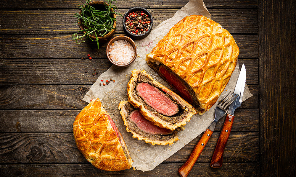 Beef Wellington - Product is Frozen ( select your size )
