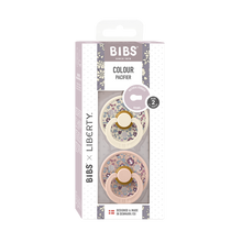 Load image into Gallery viewer, BIBS Colour 2 PACK Eloise Blush Mix - Round / Natural Rubber Size 1
