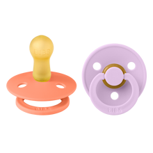 Load image into Gallery viewer, BIBS Colour Papaya &amp; Violet - Round / Latex, Size 1

