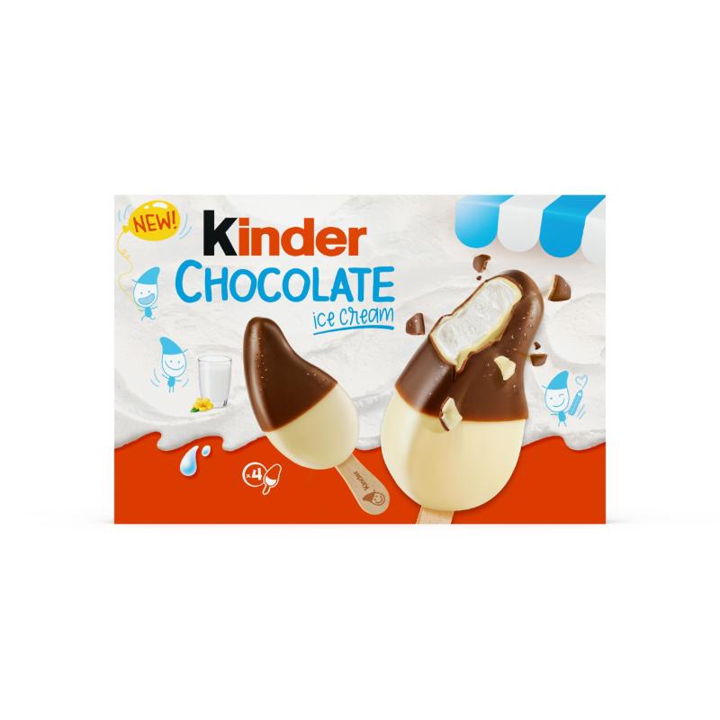 Kinder Chocolate Ice Creams, 4 x 152g