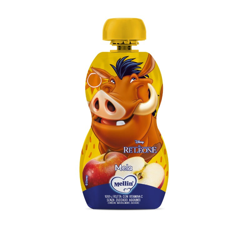 Mellin The Lion King Apple With Vitamin C Pouch, 110g