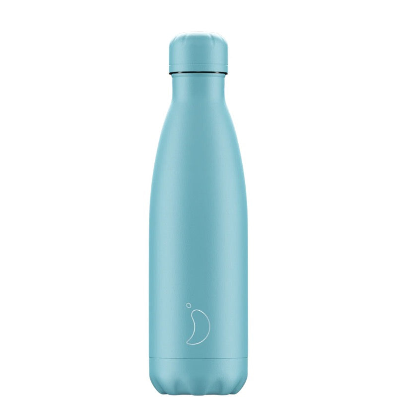 Chilly's - Reusable Water Bottle Pastel Edition Blue, 500ml