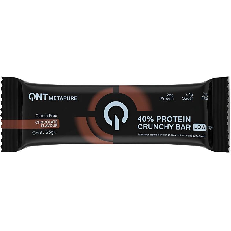 QNT 40% Protein Crunchy Bar Chocolate, 65g