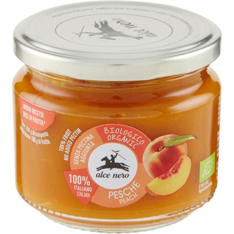 Alce Nero Organic Peach Spread, 270g