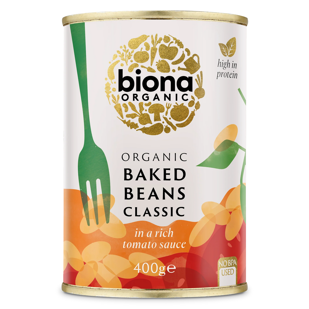 Biona Organic Classic Baked Beans, 400g