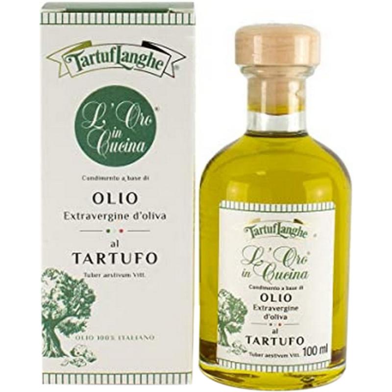 Tartuflanghe Extra Virgin Olive Oil With Black Truffle, 100g