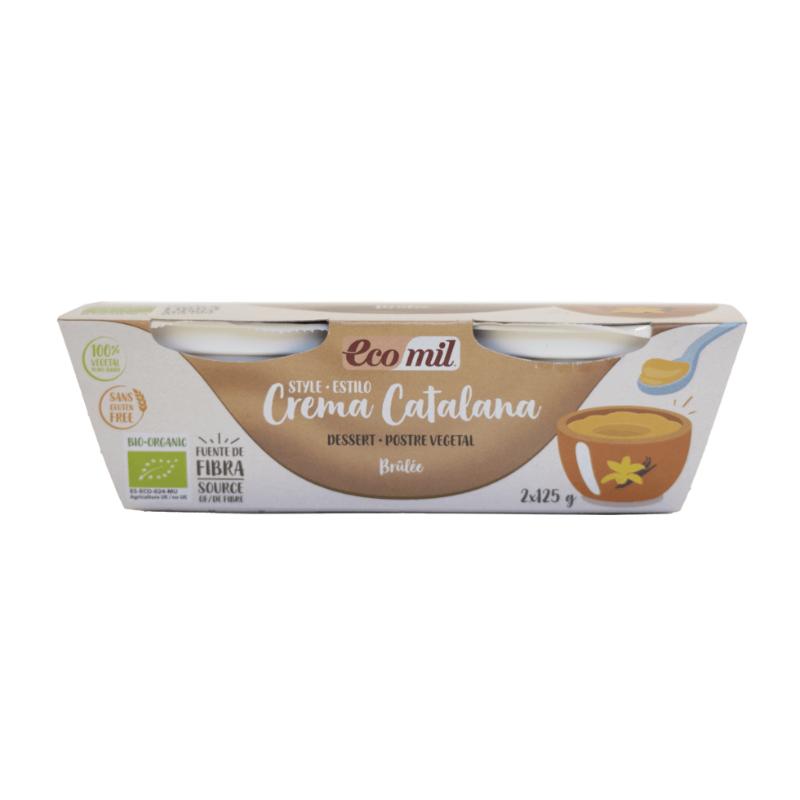 Ecomil Organic Catalam Cream Dessert GF, 2× 125g