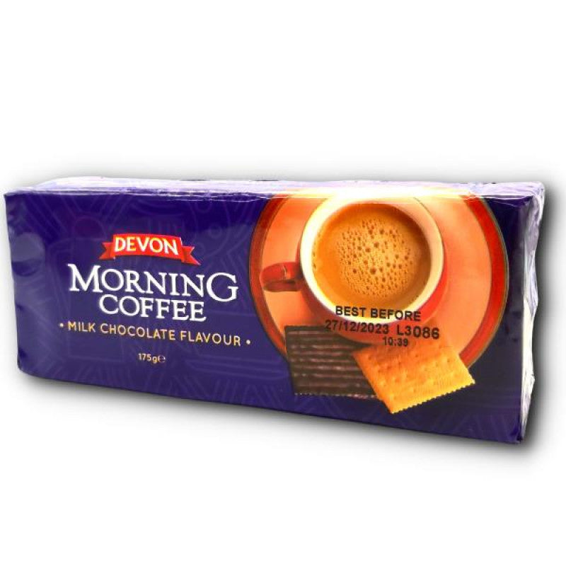 Devon Morning Coffee Milk Chocolate Biscuits 175g