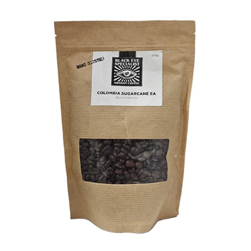 Black Eye Specialist Colombia Sugarcane EA Decaffeinated Beans, 250g