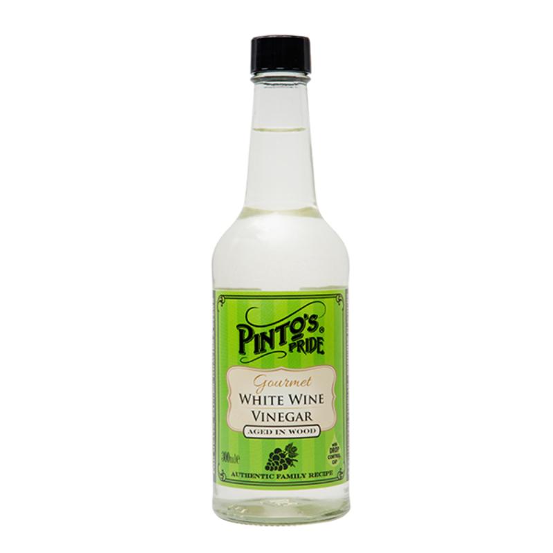 Pinto's Pride White Wine Vinegar, 300ml