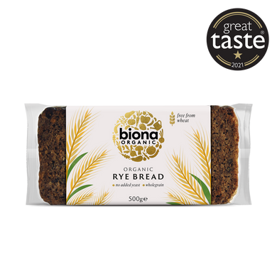 Biona Organic Rye Bread 500g Meats & Eats