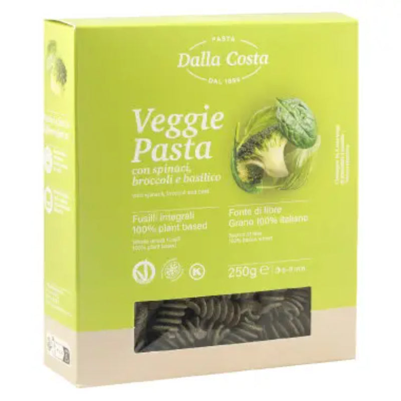 Veggie Pasta With Spinach, Broccoli & Basil, 250g