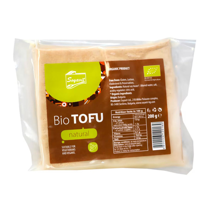 Soyavit Organic Tofu Natural, 200g