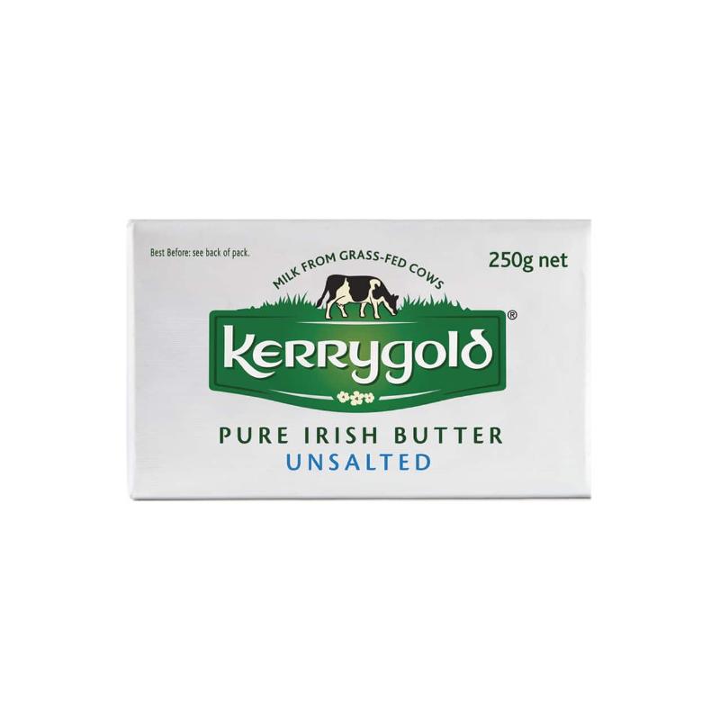 Kerrygold Pure Irish Butter Unsalted, 250g