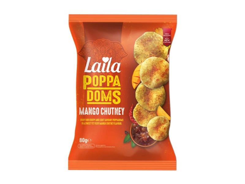 Laila Poppadoms Mango Chutney, 75g