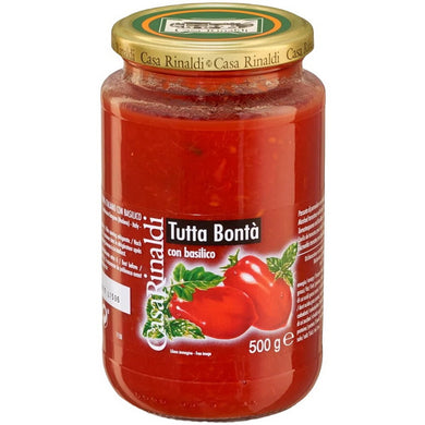 Casa Rinaldi Tutta Bonta Tomato Sauce 500g Meats & Eats