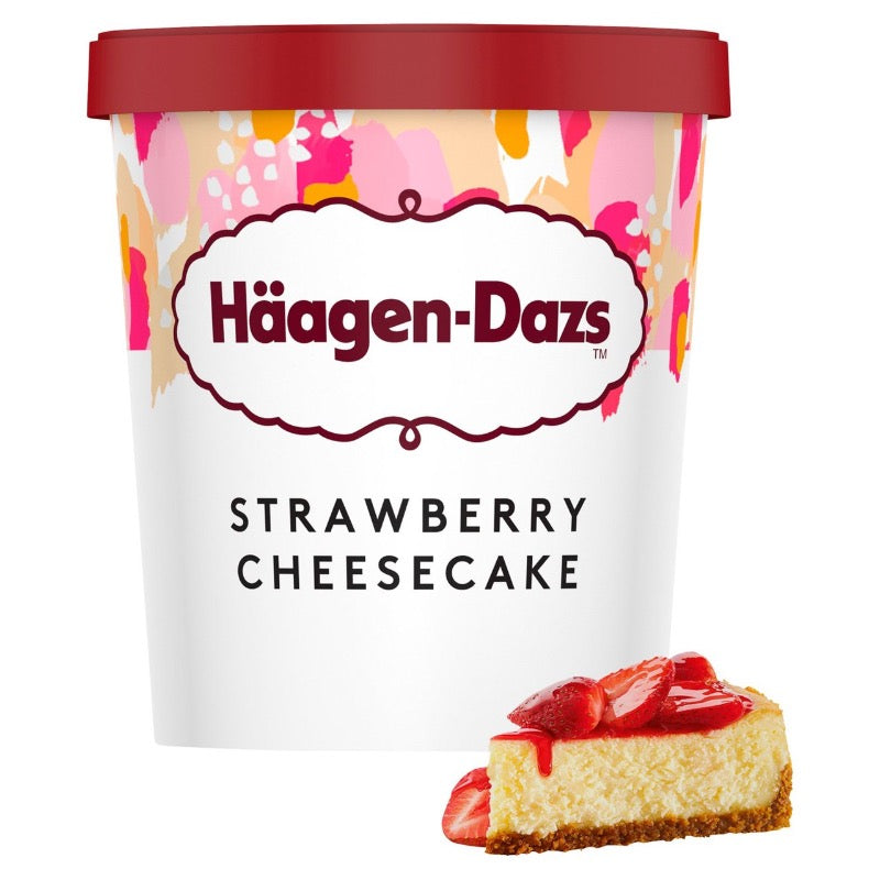 Häagen-Dazs Strawberry Cheesecake, 400g