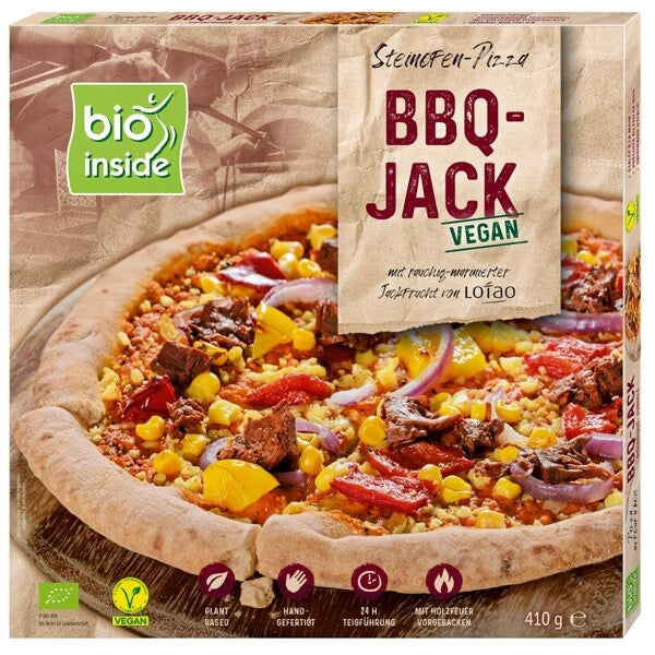 Bio Inside Pizza BBQ-JACK Vegan, 410g