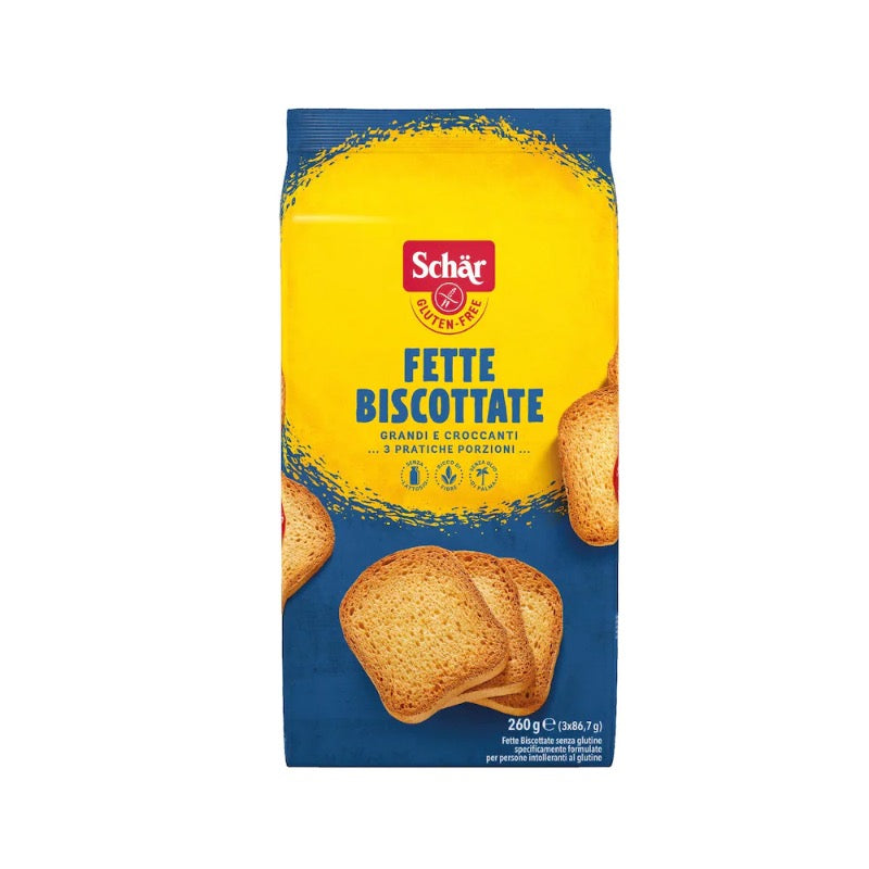 Schar Fette Biscottate GF, 260g
