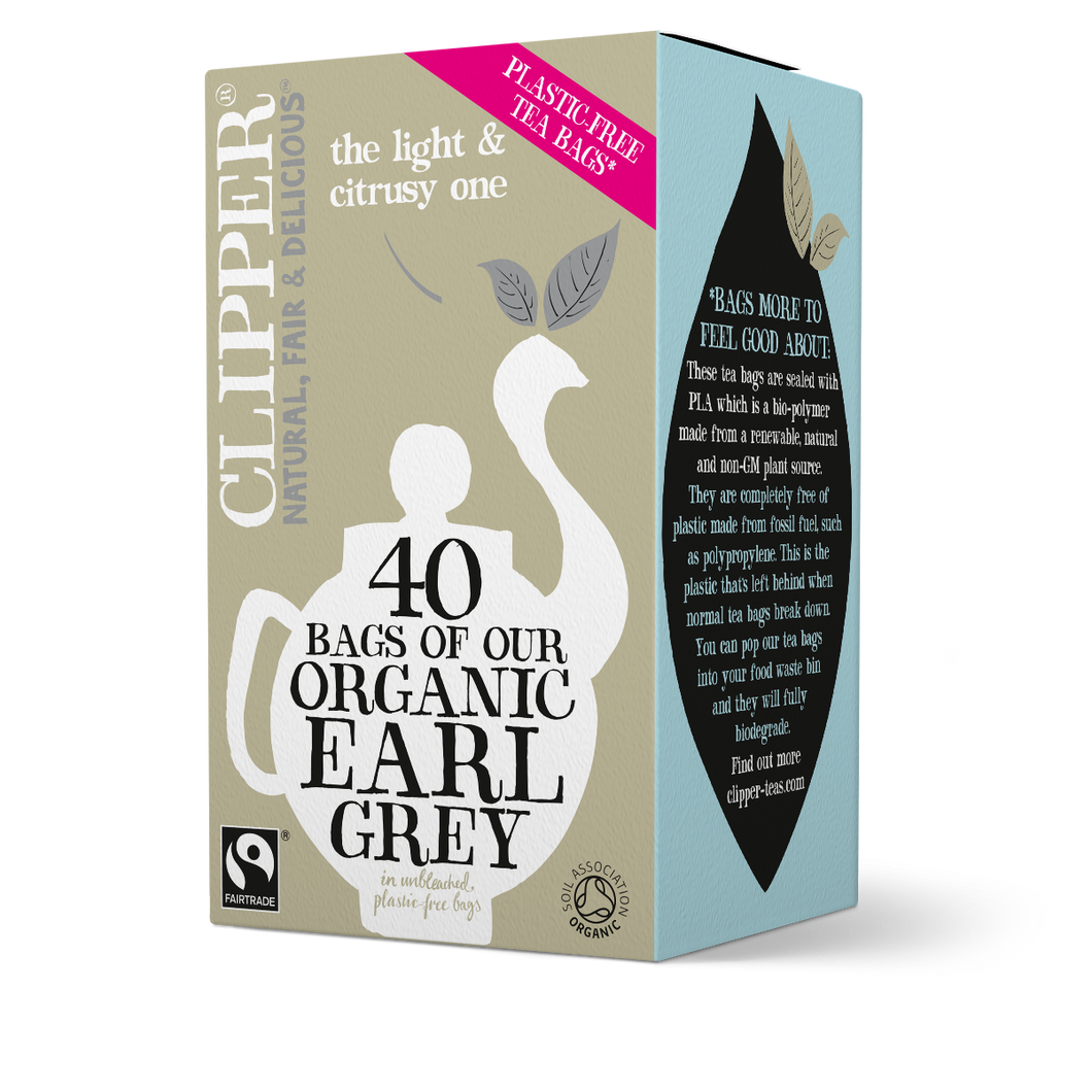 Clipper Organic Earl Grey Tea x40