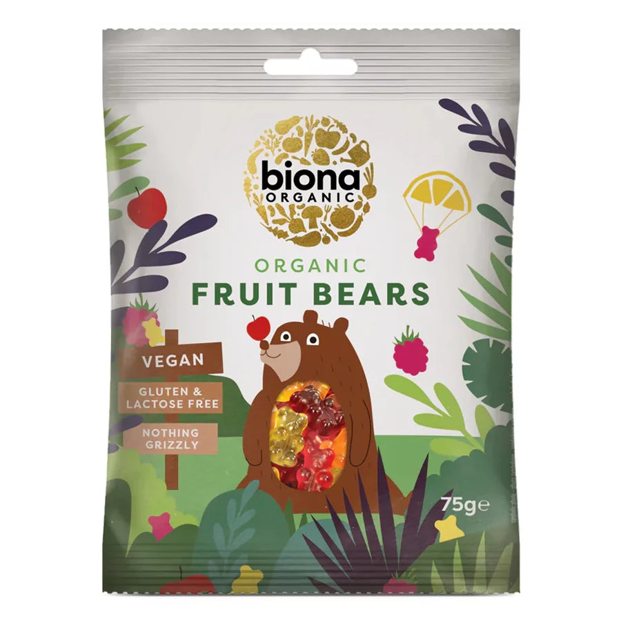 Biona Organic Jelly Fruit Bears 75g