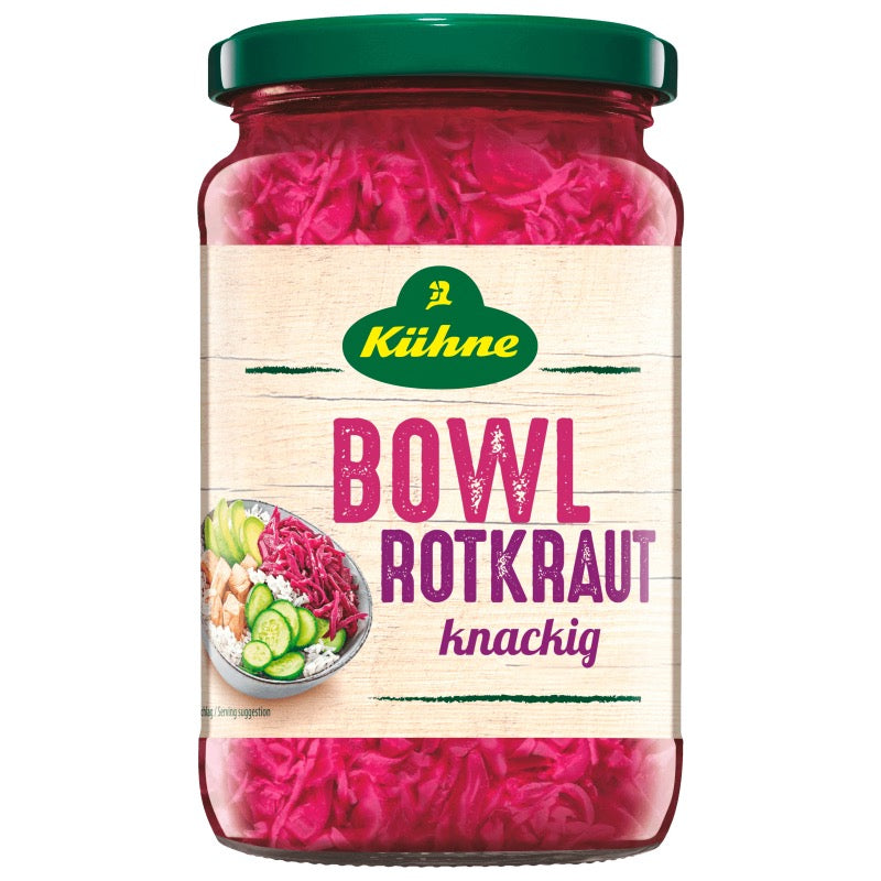 Kühne Bowl Rotkraut, 180g