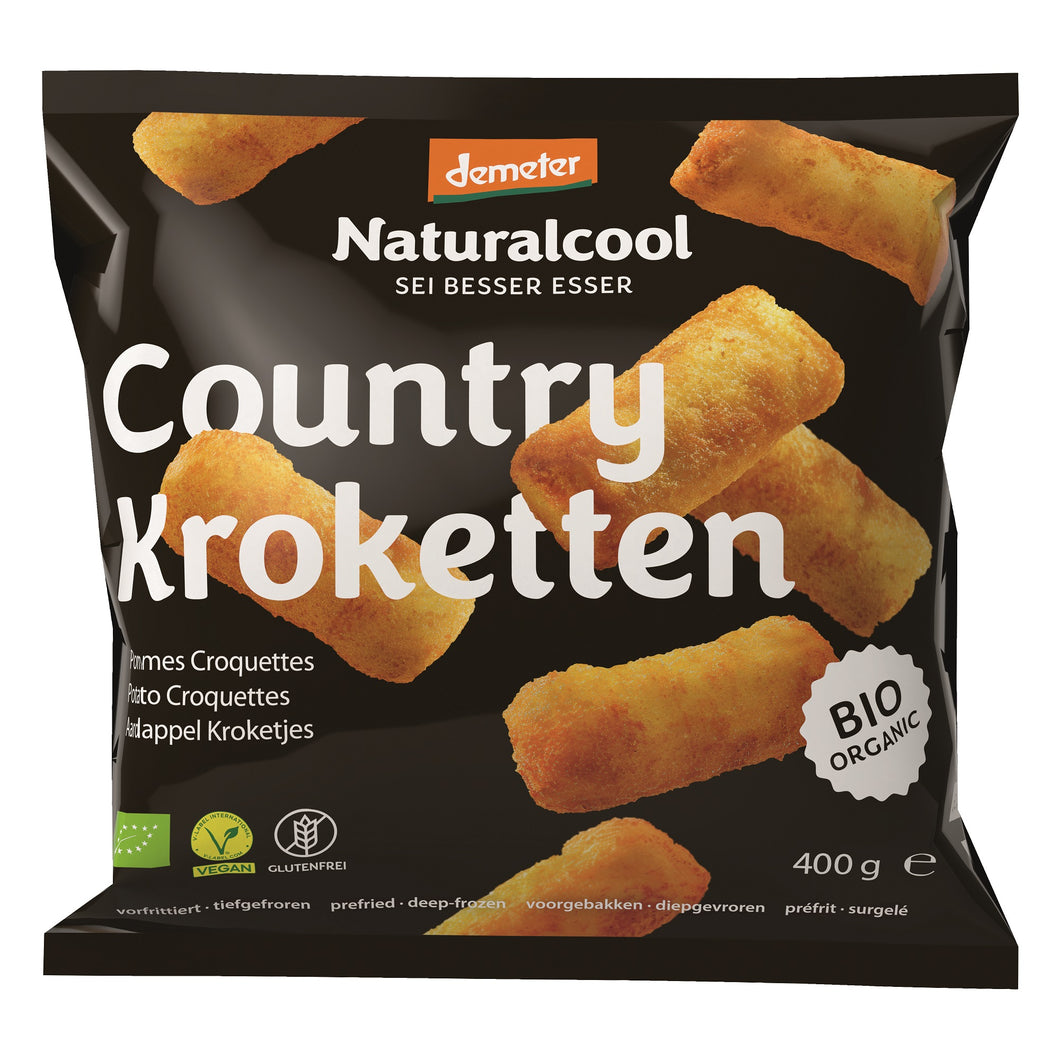 Natural Cool Demeter Organic Potato Croquettes, 400g