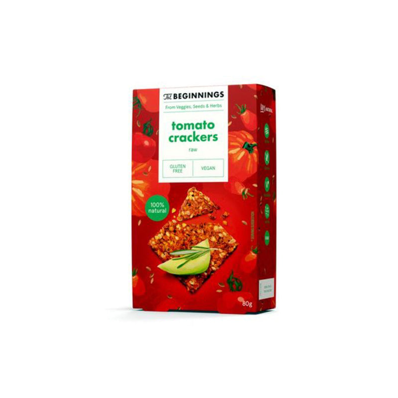 The Beginnings Crackers Tomato, 80g