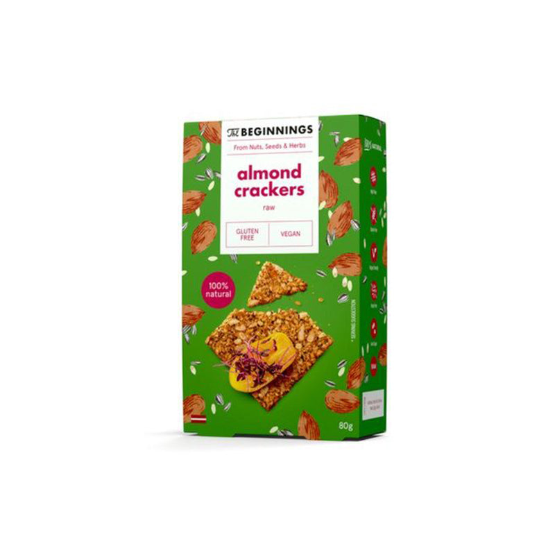 The Beginnings Crackers Almond, 80g
