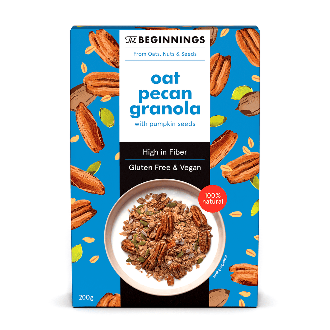 The Beginnings Oat Pecan Granola, 200g