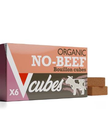 Vcubes Organic No-Beef Bouillon Cubes 72g Meats & Eats