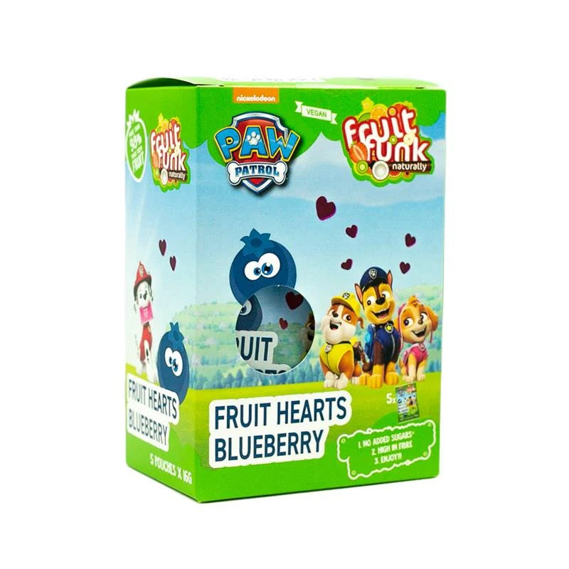 Fruit Funk Paw Patrol Fruit Hearts Blueberry GF, 5x 16g