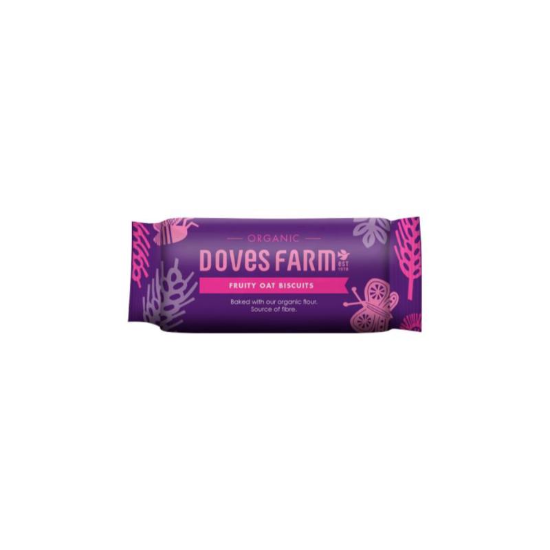 Doves Farm Organic Fruity Oat Biscuits, 200g