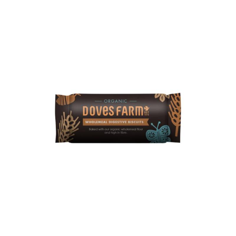 Doves Farm Organic Wholemeal Digestive Biscuits, 200g