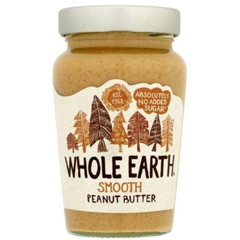 Whole Earth Smooth Peanut Butter, 340g