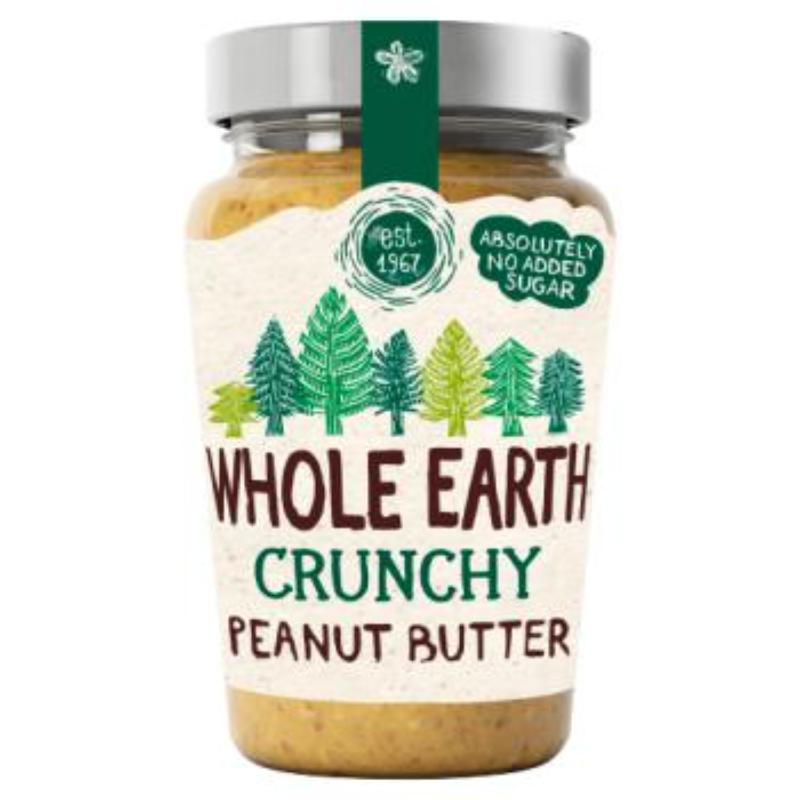 Whole Earth Crunchy Peanut Butter, 340g