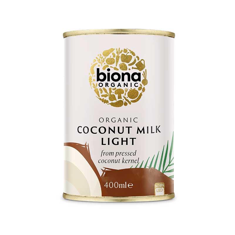 Biona Organic Light Coconut Milk, 400ml