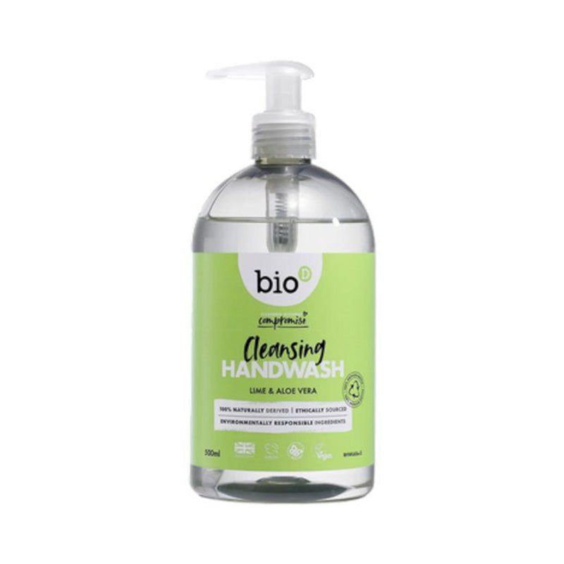 Bio D Hand Wash Lime & Aloe Vera, 500ml