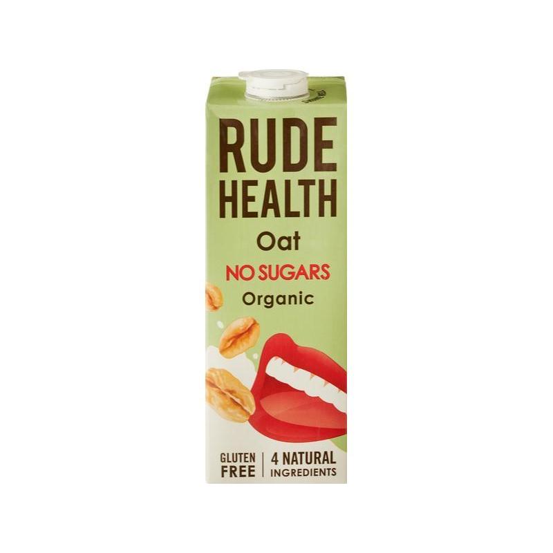 Rude Health Oat Drink Sugar Free, 1Lt