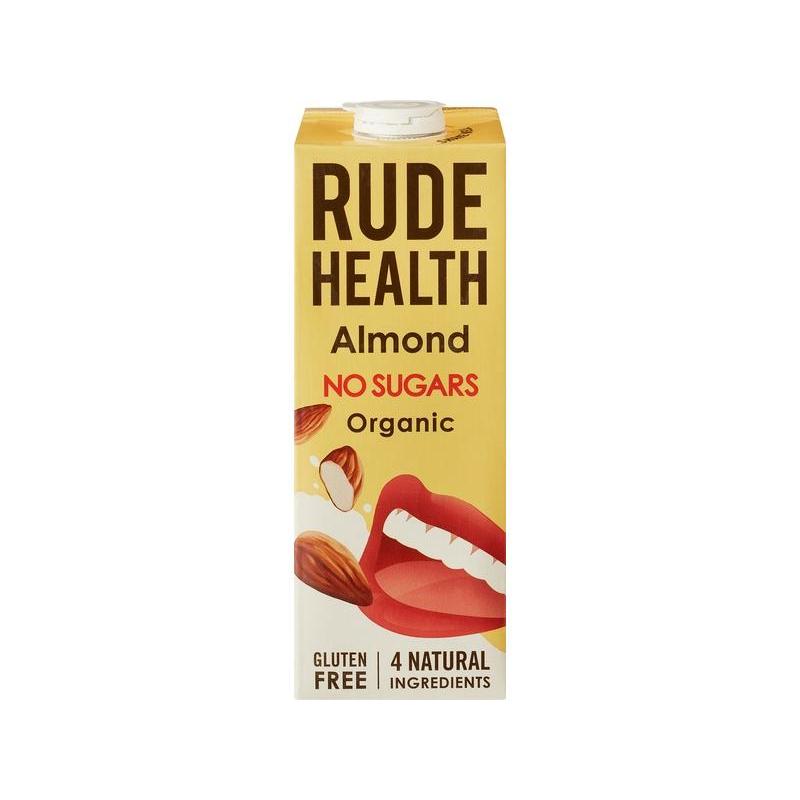 Rude Health Almond Drink Sugar Free, 1Lt