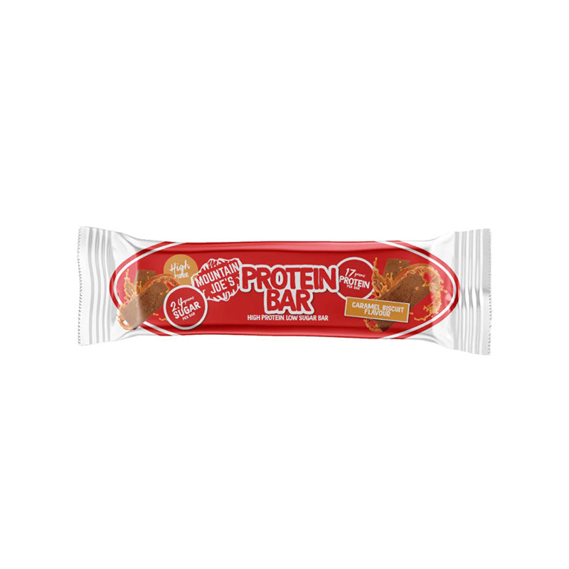 Mountain Joe's Protein Bar Caramel Biscuit, 55g