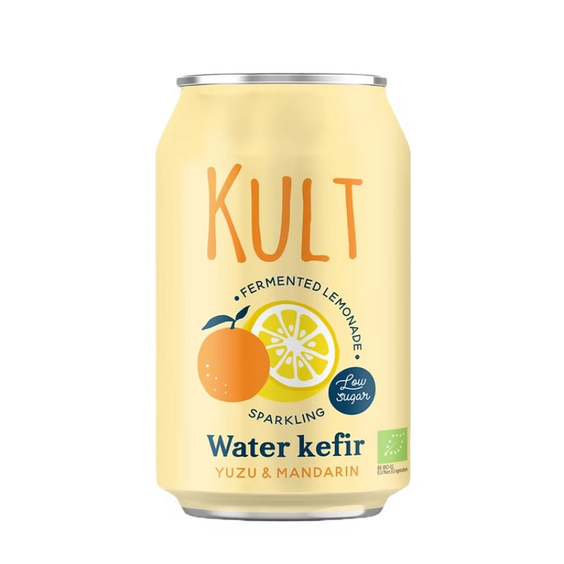 Kult Water Kefir Yuzu & Mandarine, 330ml
