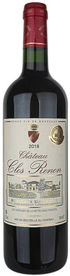 Bordeaux Supérieur Château Clos Renon 2019 Meats & Eats